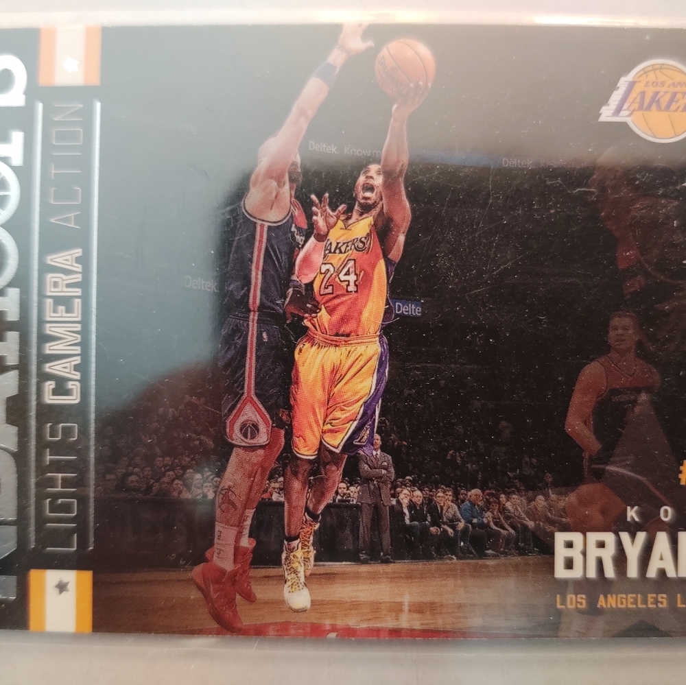 KOBE BRYANT  Lights Camera Action Card